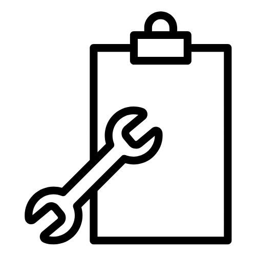 Ícone de projeto — material e instalação completos
